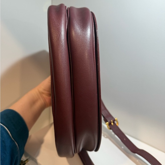 Cartier Bordeaux Leather Must Line Shoulder Bag